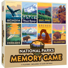 National Parks Memory Game 42465 A