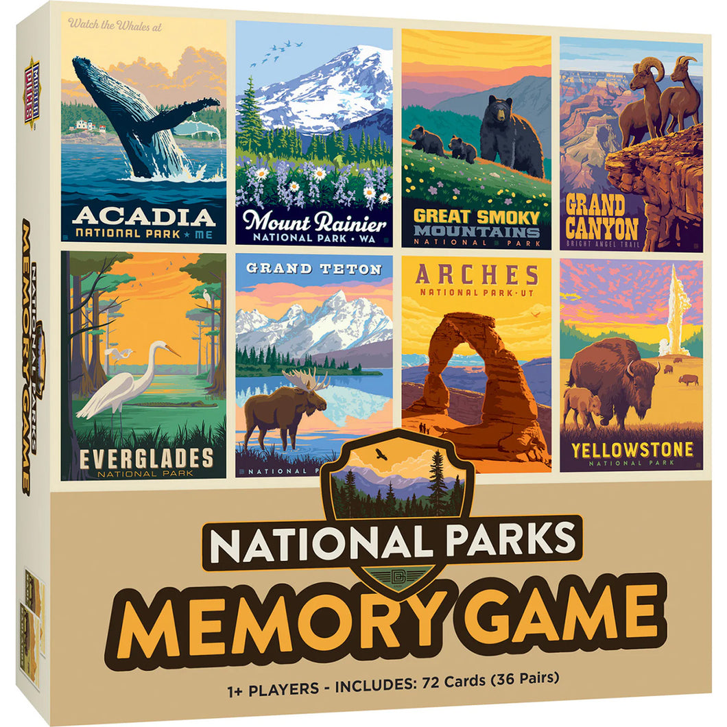 National Parks Memory Game 42465 A