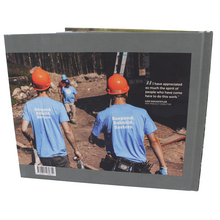 Many Hands book back cover