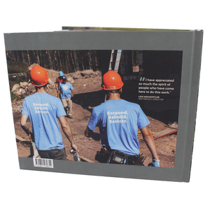 Many Hands book back cover