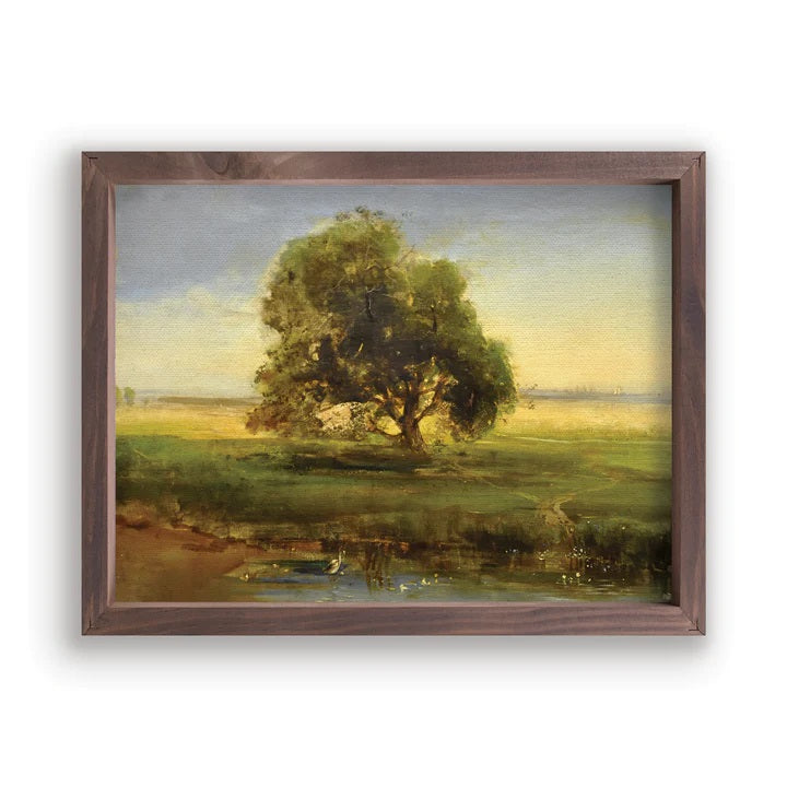 Tree Scene Framed Art VFR0528