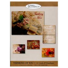 Vintage Floral Thinking of You Boxed Cards SBEG22607