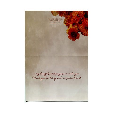 Vintage Floral Thinking of You Boxed Cards SBEG22607 inside of card