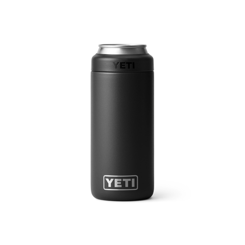 Yeti Colster Slim Can Insulator in black