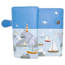 Sailboat Marina Wallet in Light Teal