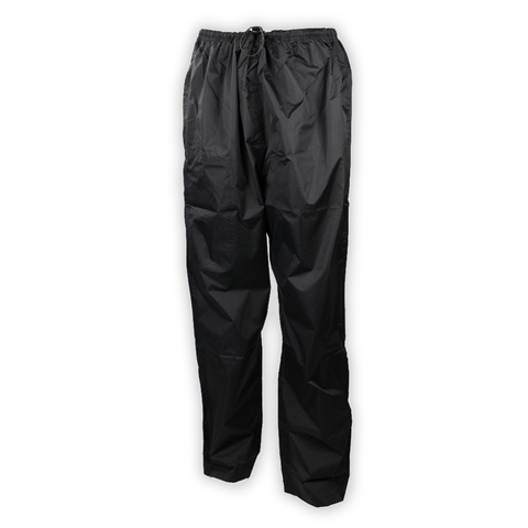 Pulse men's Pod packable black rain pants
