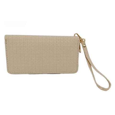 Back of Beige Wallet