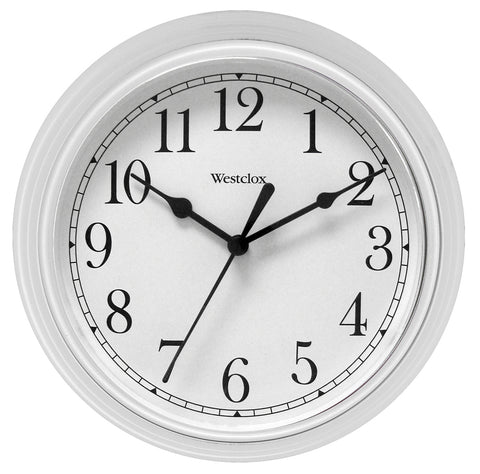 Westclox Simplicity Wall Clock White