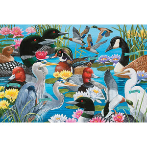 Water Birds 36-Piece Floor Puzzle 55128