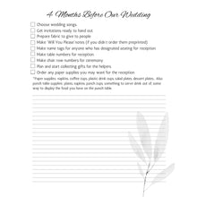 Our Wedding Planner Sample page