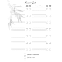 Our Wedding Planner sample page