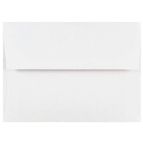 A6 White Card Envelopes 50 Pack A650