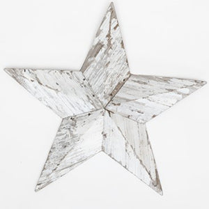White rustic star