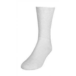 Railroad Sock Company women's diabetic sock in white