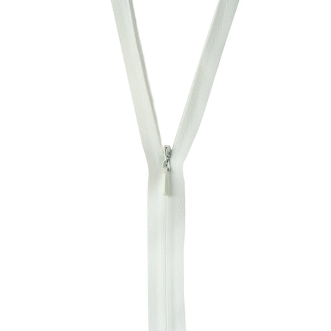 White zipper