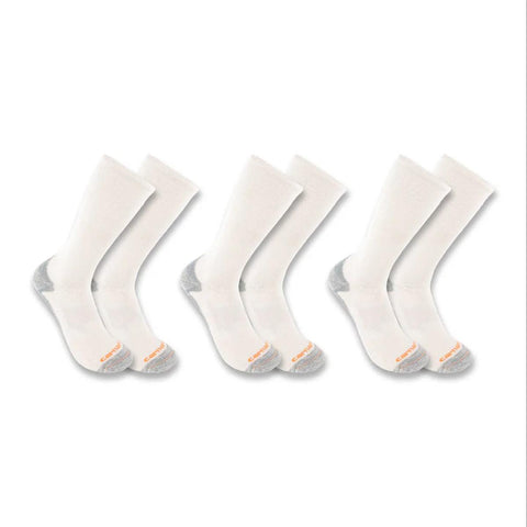 Midweight Cotton-Tencel Comfort Crew Sock 3-Pack SC8023