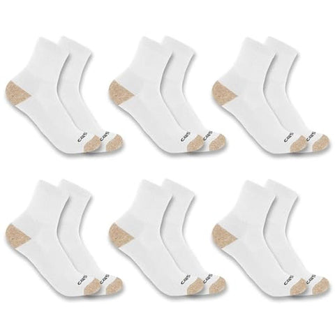 Midweight Quarter Sock 6 Pack SQ1156