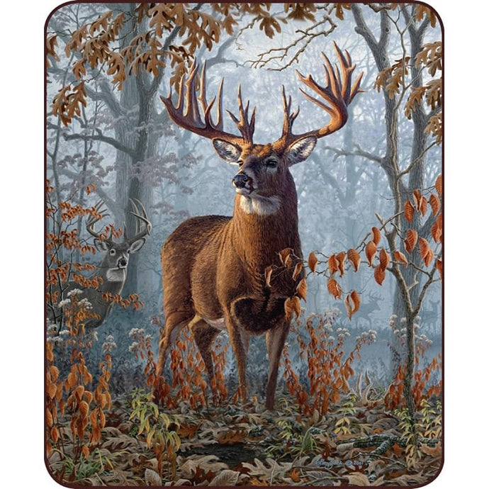 Whitetail Buck Throw DBF5735