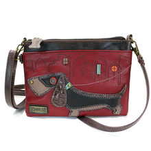 Red Wiener Dog Mini Crossbody Bag