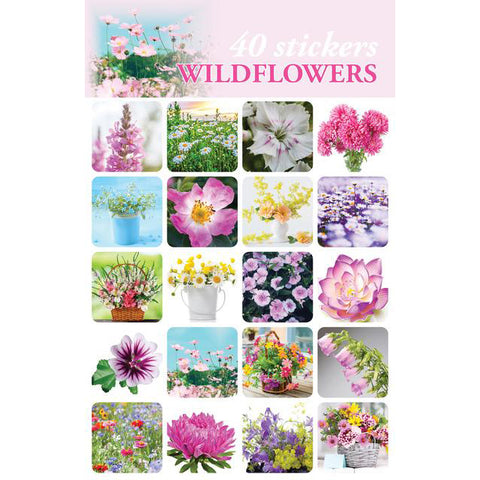 Wildflower stickers