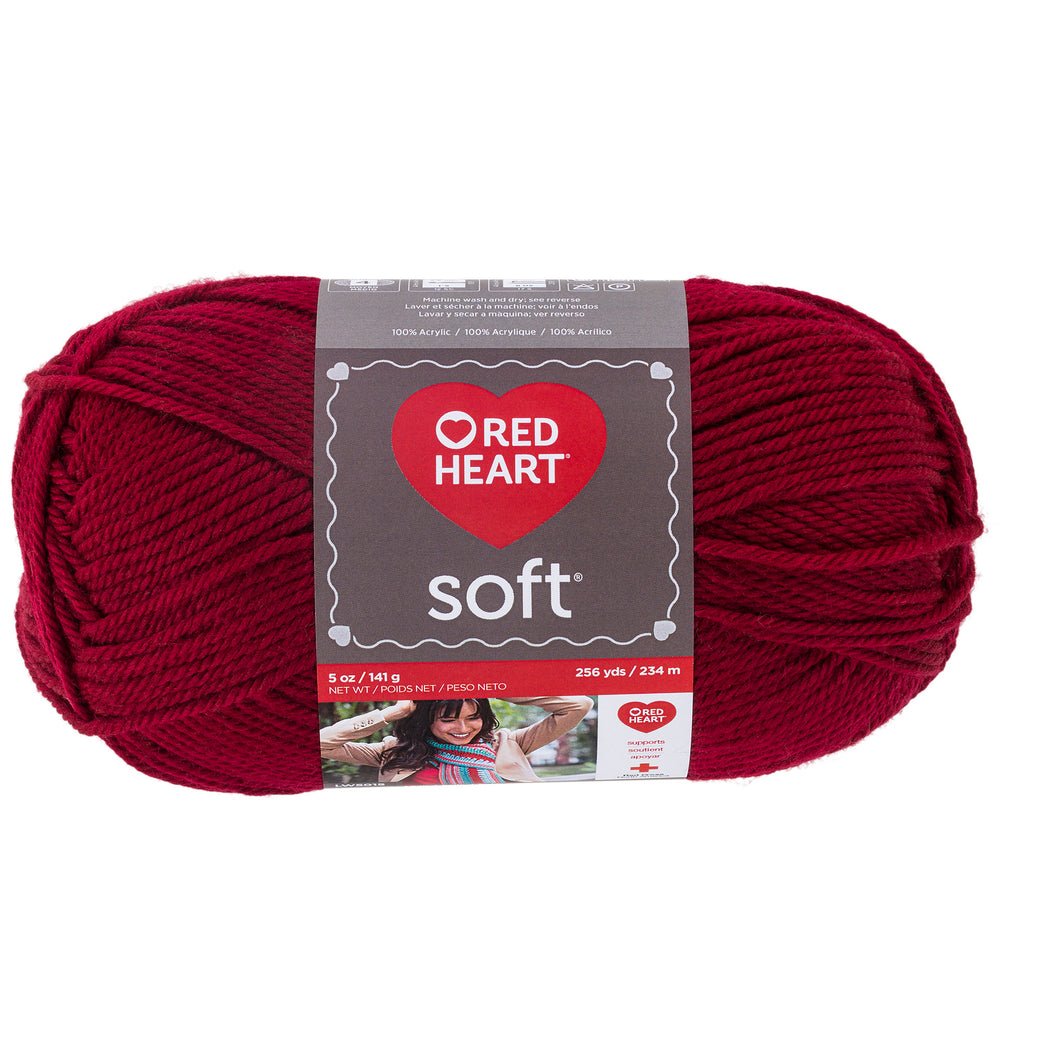 Wine Soft Yarn.