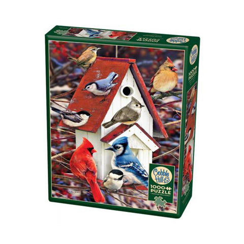 Winter Birdhouse 1000 Piece Jigsaw Puzzle 80122
