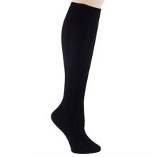 Black knee-high socks.