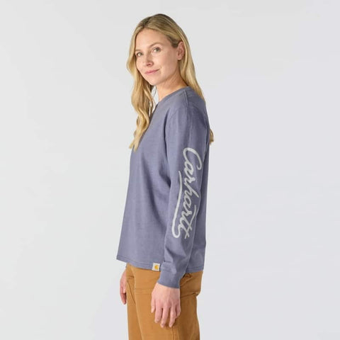 Women's Irvine Loose Long-Sleeve Logo T-Shirt 107742