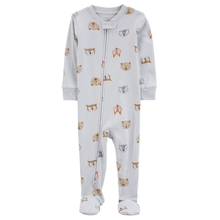 Animals Toddler Boys' Fleece Footie Pajamas