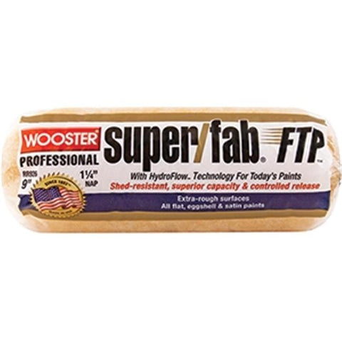 Super/Fab Synthetic Blend 9 in. W X 1-1/4 in. Regular Paint Roller Cover 1 Pack