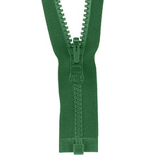 Green Vislon Reversible Zipper Y-15-530