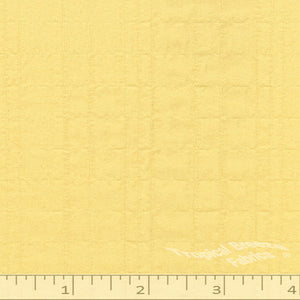 Yellow solid color dress fabric