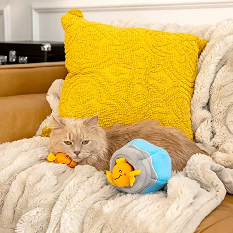Interactive Fish Bowl Burrow for Cats