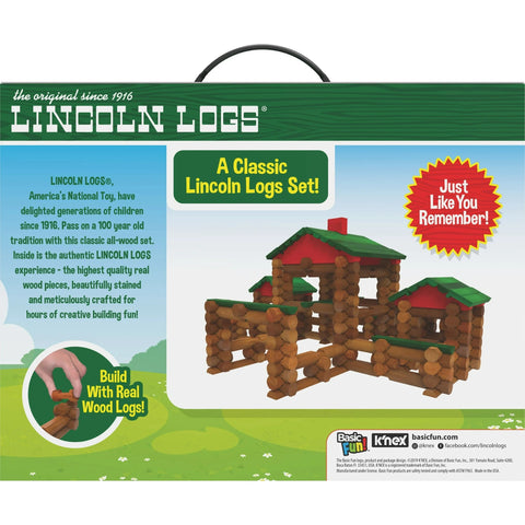 Classic Farmhouse Lincoln Logs Building Toy KNX00843