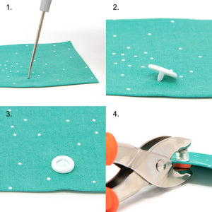 plastic snaps pliers tutorial