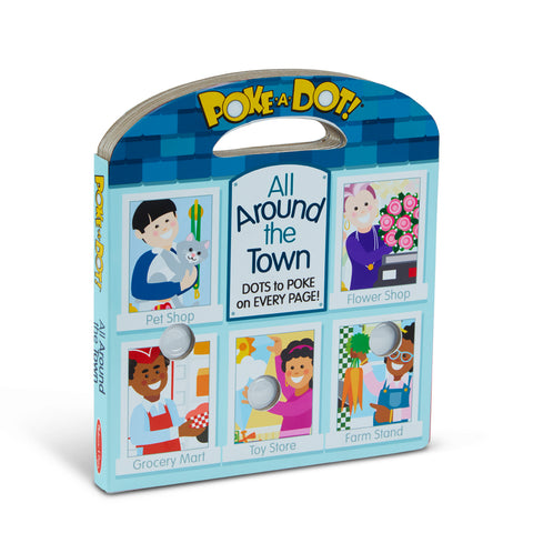Poke-A-Dot All Around Town book