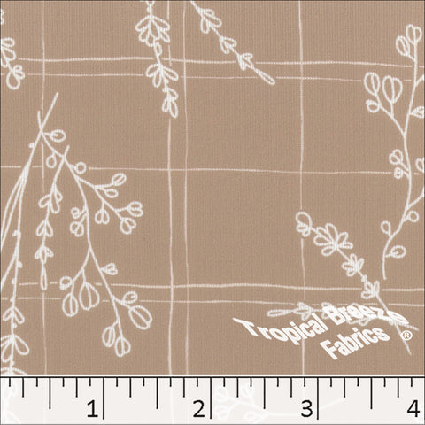 almond, Mini Rib Knit Dress Fabric 572525