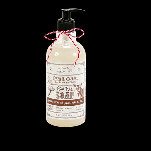 San Francisco Soap Company Clean & Caprine Goat Milk Hand Soap Almond scent