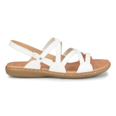 B.O.C women's Altheda Sandal in white side view