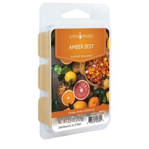 amber zest, 2.5 Oz. Candle Wax Melts
