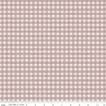 Forgotten Memories Collection Gingham Check Cotton Fabric amethyst