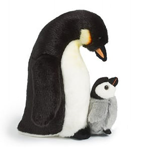 Living Nature Plush Penguin with Chick AN392 – Good's Store Online