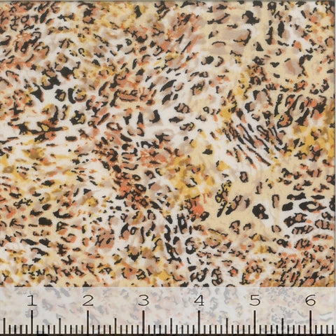 Double Brushed Animal Print Fabric 13007