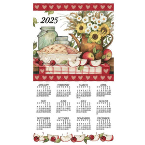 2025 Apple Pie Calendar Towels
