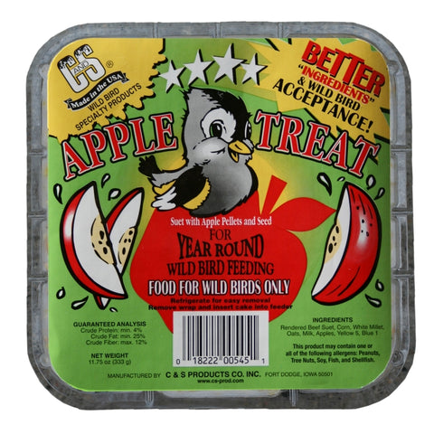 Apple suet cake