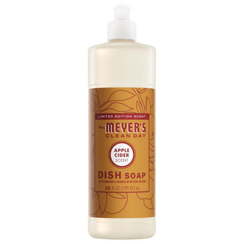 Apple cider liquid dish soap