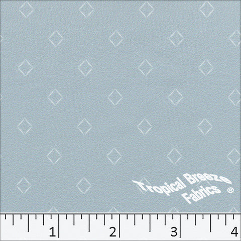 aqua, Double Brushed Diamond Print Knit Fabric 572620