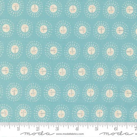 Noahs Ark Collection Hope Cotton Fabric 20873 aqua