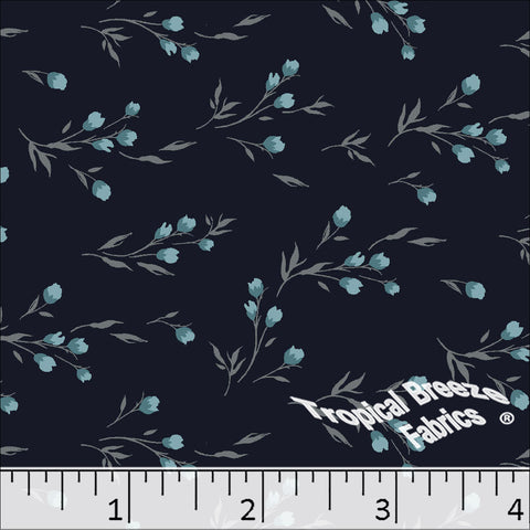 aqua, Standard Weave Poly Cotton Dress Fabric 6273