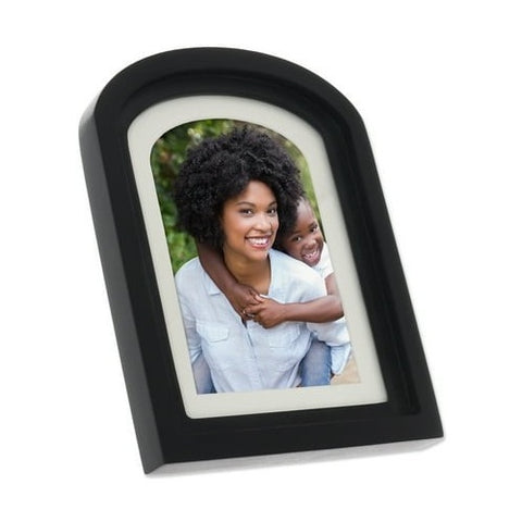 Arch Top black wooden picture frame
